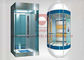 Semicircle Hairline ανοξείδωτο ανελκυστήρων υψηλής ταχύτητας πανοράματος για τον ανελκυστήρα επιβατών