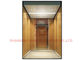 Χρυσή διακόσμηση καμπινών ανελκυστήρων καθρεφτών κατοικημένη για τον ανελκυστήρα επιβατών