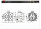1250 - Μηχανή 1600 κλ Gearless για τη μηχανή ανελκυστήρων/ανελκυστήρων Montanari