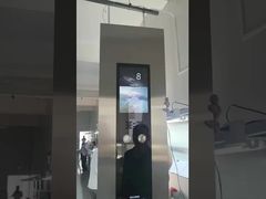 Προβολή Hairline από ανοξείδωτο ατσάλι High Speed ​​Hospital Elevator 1600kg Φορτίο για Επίδειξη Νοσοκομείου