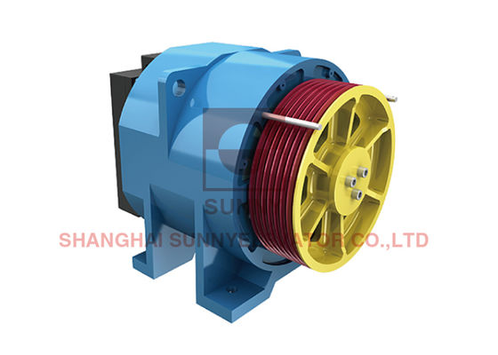 Μηχανή ανελκυστήρα χωρίς γρανάζια 450~1000KG για εξεταστικά ανελκυστήρες