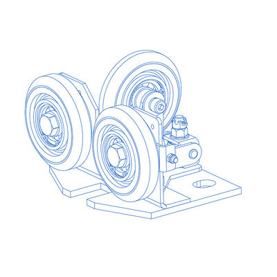Ημιαλαστικές οδοντογλυφικές οδοντογλυφικές συσκευές ασφαλείας ανύψωσης παπουτσιών με πλάτος 10/16 mm των ράλιων καθοδήγησης