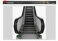 Άνοδος 6000mm λαστιχένια κυλιόμενη σκάλα περιπάτων κιγκλιδωμάτων εσωτερική VVVF κινούμενη με τον πίνακα χτενών κραμάτων αργιλίου