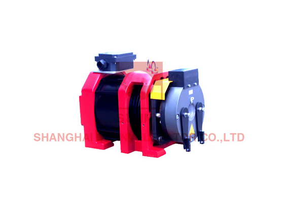 Sheave 240mm μηχανή έλξης Gearless για το δωμάτιο μηχανών λιγότερος ανελκυστήρας