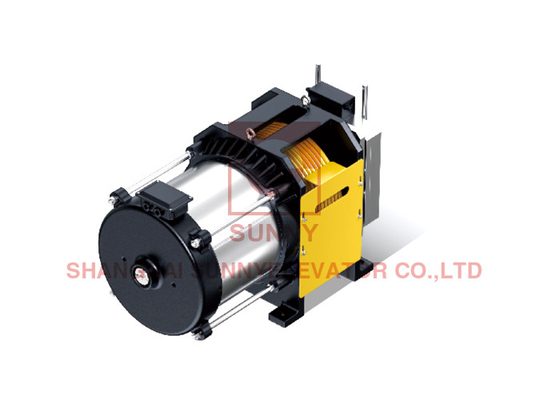 380V IP41 24 πόλων Μηχανή έλξης χωρίς γρανάζια με DC110v τάση πέδησης