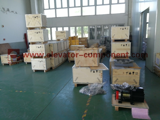 Μηχανή έλξης ασανσέρ 320 - 400kg Φορτίο 0,3 - 1,0m/S Ταχύτητα 3000kg Στατικό φορτίο