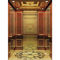 Στερεός ξύλινος τοίχος χαρακτικής καθρεφτών επιτροπής διακοσμήσεων καμπινών ανελκυστήρων με τον τύπο πολυτέλειας