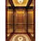 Στερεός ξύλινος τοίχος χαρακτικής καθρεφτών επιτροπής διακοσμήσεων καμπινών ανελκυστήρων με τον τύπο πολυτέλειας