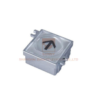 Zn Alloy Frame και Ακρυλική Πλάκα Square Lift Πίεση κουμπί / Ελκυστήρα Touch Button