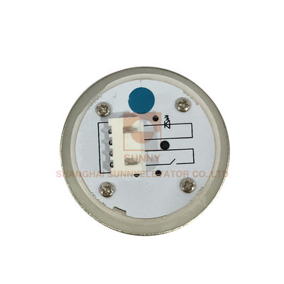 12-24 V LED κουμπί πίεσης ανελκυστήρα με πλαίσιο από ανοξείδωτο χάλυβα και Φ45x20mm Μέγεθος για πίνακες ανελκυστήρα