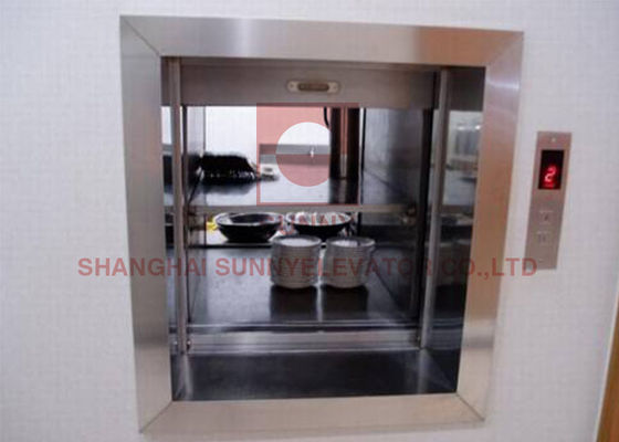 Dumbwaiter Elevator Goods Freight Lift με φορτίο 100-300kg 0,4m/s Ταχύτητα και 700x1000mm άνοιγμα πόρτας