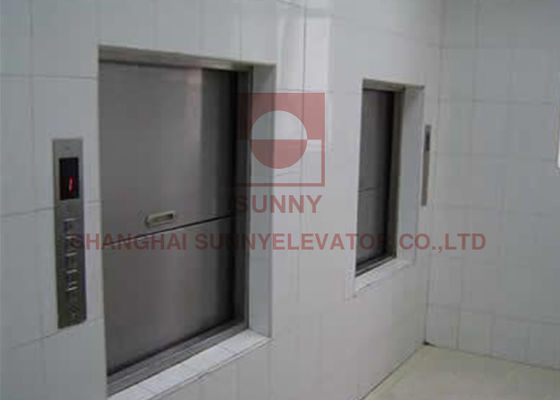 Dumbwaiter Elevator Goods Freight Lift με φορτίο 100-300kg 0,4m/s Ταχύτητα και 700x1000mm άνοιγμα πόρτας