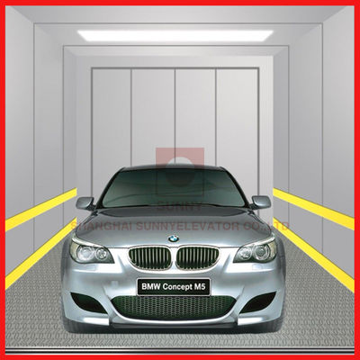 Αυτοκινητικό φορτίο 3000kg ανελκυστήρων υψηλής ταχύτητας αντι ολισθήσεων με το μεγάλο διάστημα