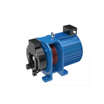 Φ200 Διαμέτρου 320-450KG φορτίο 0,4~0,6m/s ταχύτητα ανελκυστήρας μηχανή έλξης μηχάνημα έλξης χωρίς γρανάζια