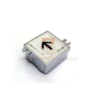 Zn Alloy Frame και Ακρυλική Πλάκα Square Lift Πίεση κουμπί / Ελκυστήρα Touch Button