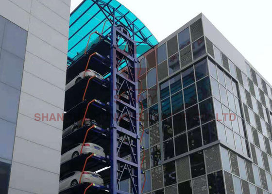 Χαμηλού θορύβου κάθετος ανυψωτικός ανελκυστήρας χώρων στάθμευσης γκαράζ 380V με την αυτόματη πόρτα